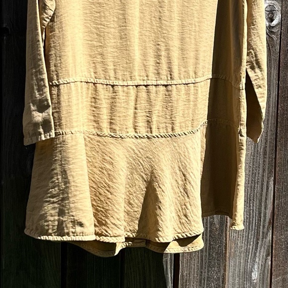 Et’Lois tan Milla top tunic blouse size small - Picture 11 of 16